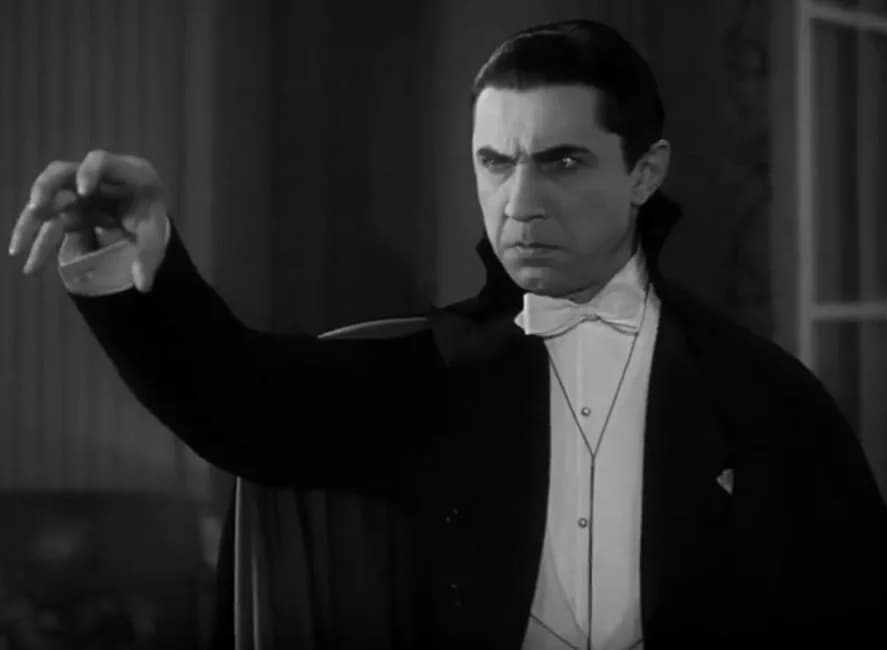 Bela Lugosi - A screenshot from Dracula
