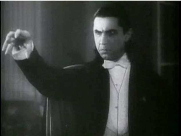 Bela Lugosi - A screenshot from the trailer for Dracula
