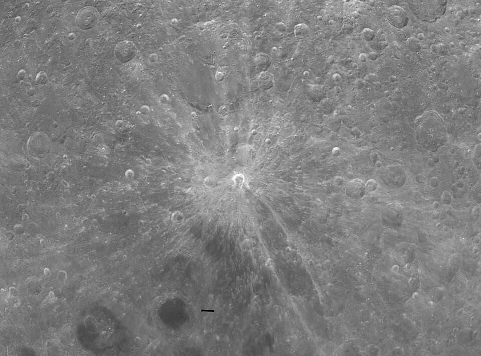 Leó Szilárd - Giordano Bruno crater on the moon