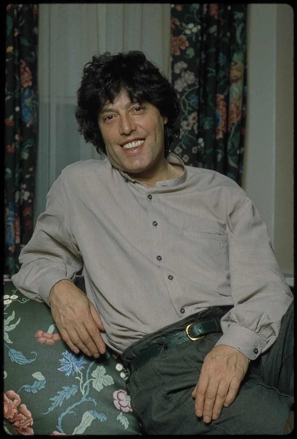 Tom Stoppard - Title: Tom Stoppard, playwright, NYC
Creator(s): Gotfryd, Bernard, photographer
Date Created/Published: [1984 or 1985]
Medium: 1 photograph : color transparency ; 35mm (slide format)
Re