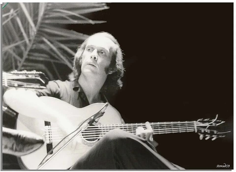 Paco de Lucía - En concierto con Al Di Meola y John Mclaughlin.
Photographer: F. Antolín Hernandez
Cámara: Olympus OM2
Película: Tri X Pan (400 ASA)

revelado: casero