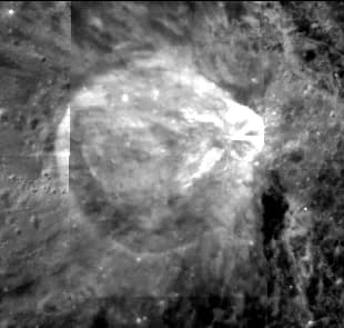 Artturi Ilmari Virtanen - Clementine Greyscale Basemap: Mercator projection dynamically created by USGS lunar Web Map Service.