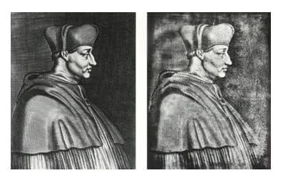 Nicéphore Niépce - Cardinal Georges D'Amboise Heliograph Engraving Joseph Niepce.jpg