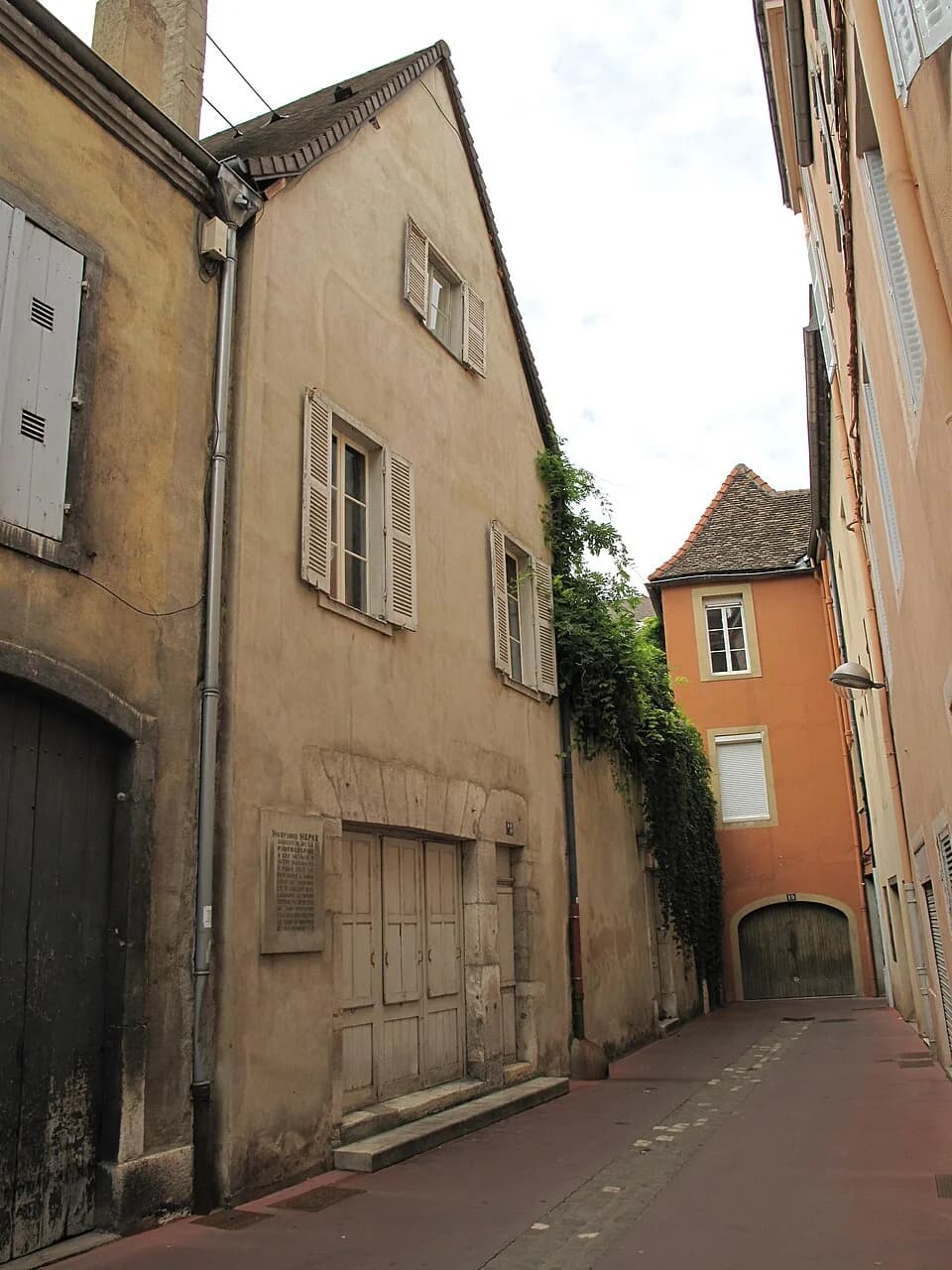 Nicéphore Niépce - House where was born Nicephore Niepce, inventor of photography : 15, rue de l'Oratoire, Chalon-sur-Saône, France