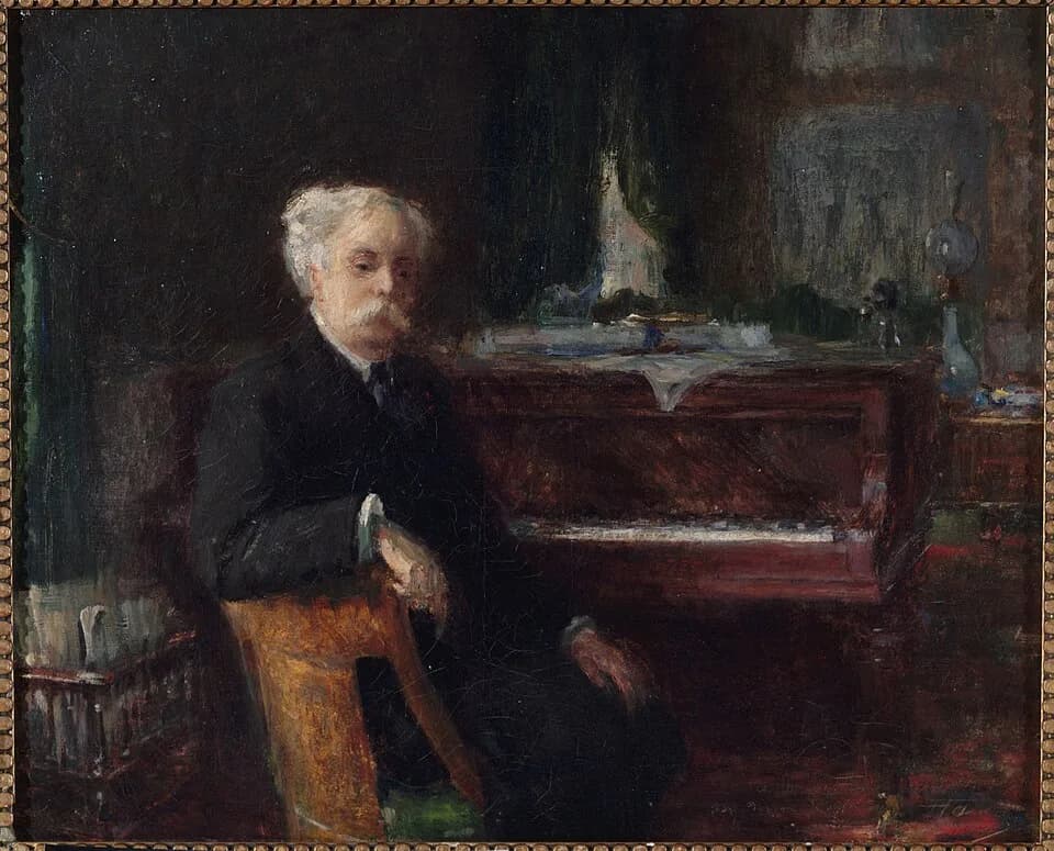 Gabriel Fauré - Portrait de Gabriel Fauré (1845-1924), compositeur. P2651.jpg