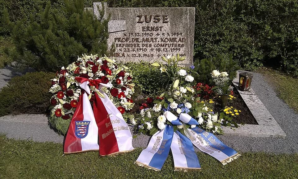 Konrad Zuse - Grave of Konrad Zuse in Hünfeld