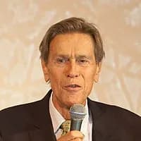 Pierre-Gilles de Gennes - French physicist and Nobel Prize-winner Pierre-Gilles de Gennes (1932-2007) during a lecture in 2006