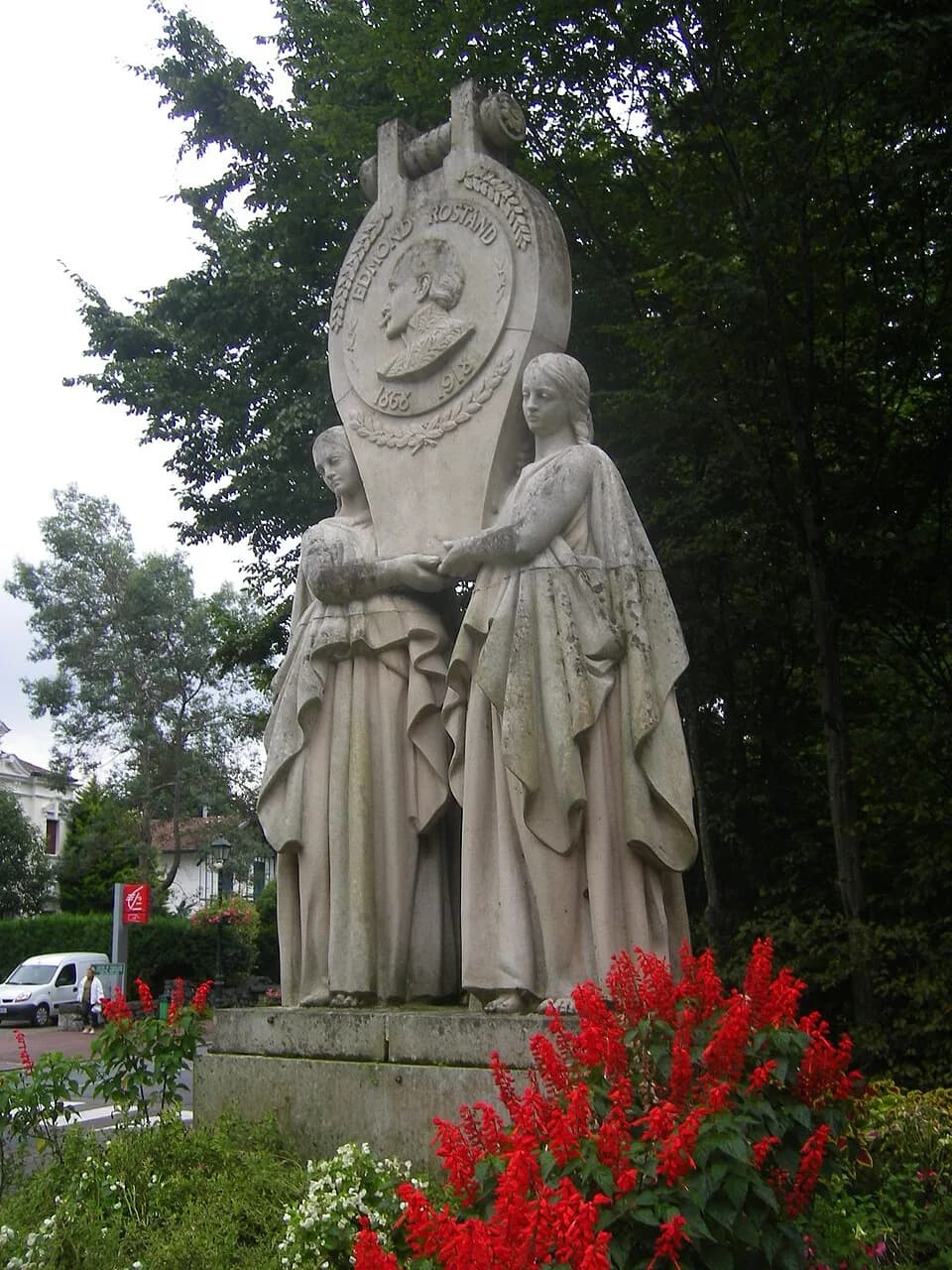 Edmond Rostand - Cambo-les-Bains - Edmond Rostand monument