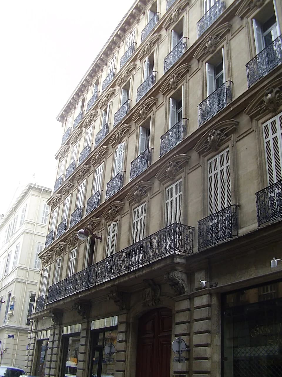 Edmond Rostand - Building where Edmond Rostand was born - 14 rue Edmond-Rostand, Marseille