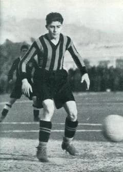 Giuseppe Meazza - Giuseppe Meazza a 17 anni con l'Inter
