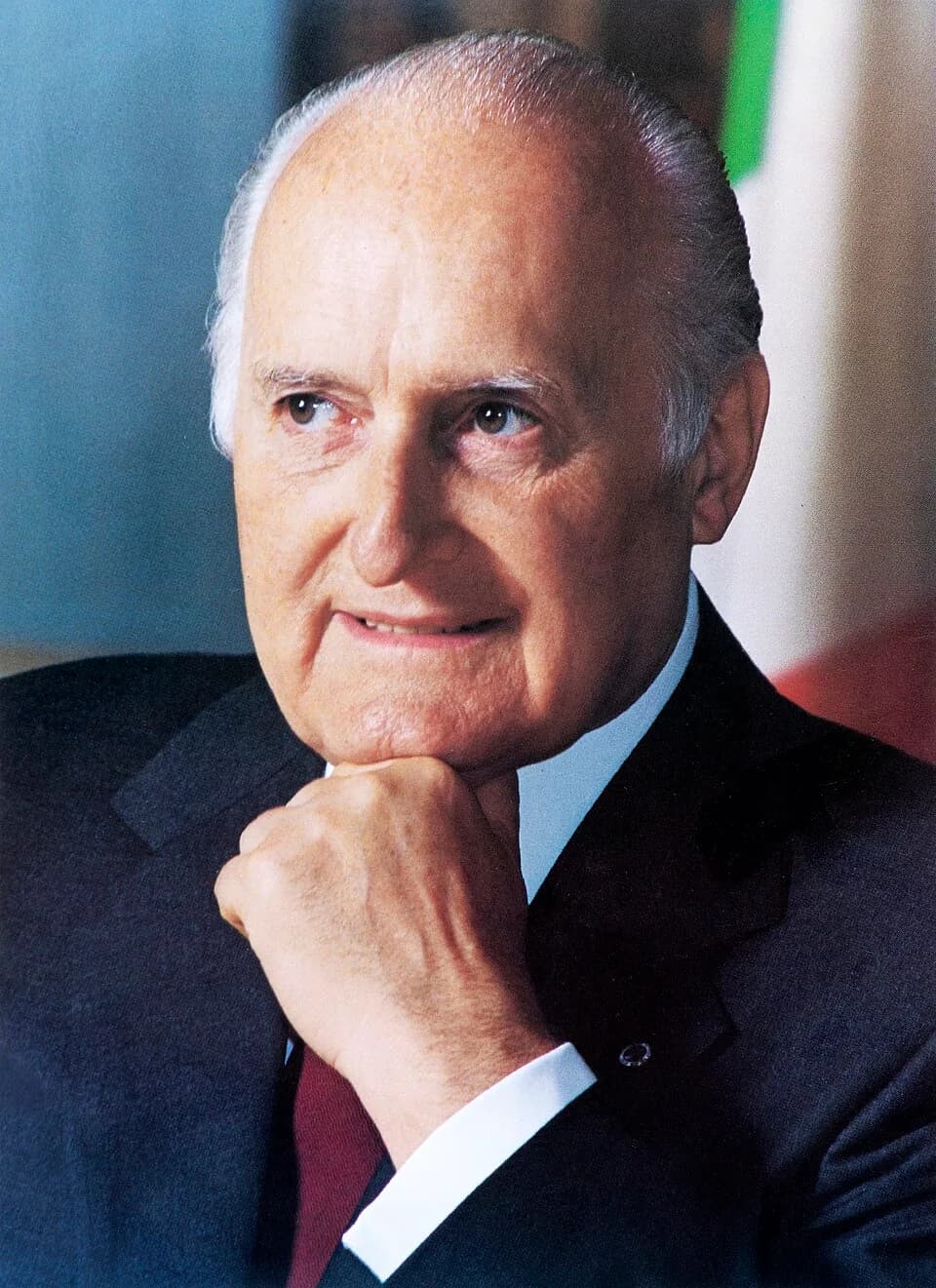 Oscar Luigi Scalfaro - Ritratto ufficiale di Oscar Luigi Scalfaro