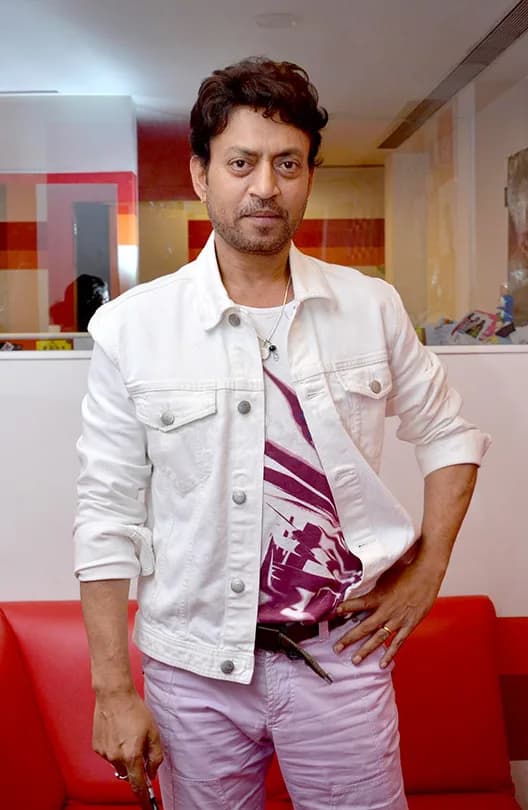 Irrfan Khan - Piku star Irrfan Khan was at radio station Red FM 93.5 in Mumbai on Monday that is May 11, 2015.