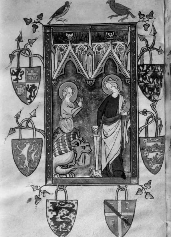 Louis X of France - Psalter of Louis X le Hutin