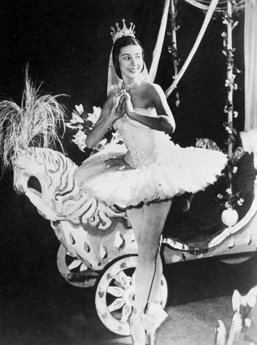 Margot Fonteyn - Photo of Margot Fonteyn as Cinderella.  The ballet was performed on Producers Showcase.