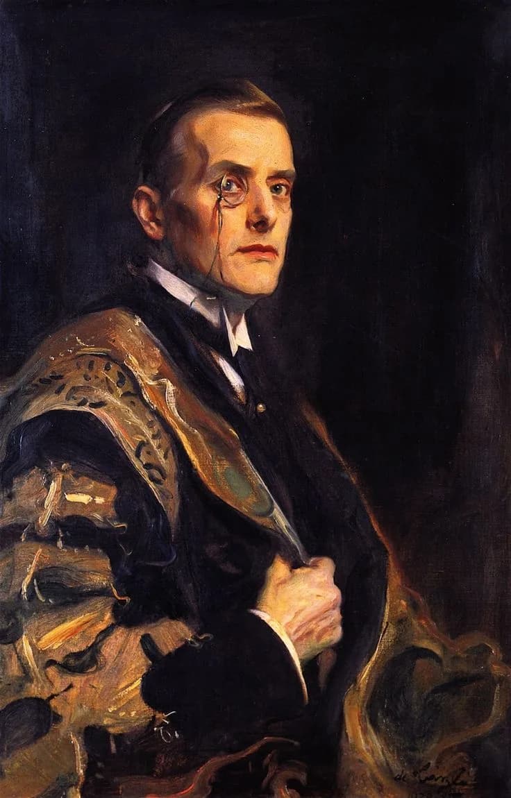 Austen Chamberlain - Portrait of The Rt. Hon. Sir Austen Chamberlain