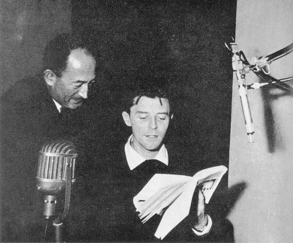 Gérard Philipe - Gérard Philipe reading poems of Paul Eluard for Pierre Seghers, Paris 1955