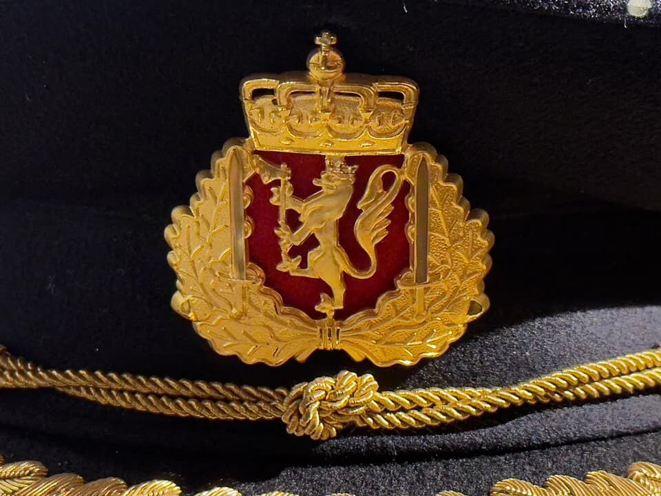 Olav V of Norway - Photo taken at an exhibition in the Armed Forces Museum of Norway (Forsvarsmuseet) in Oslo, Norway:
Military full dress uniforms without ceremonial accessories worn by Norwegian roy