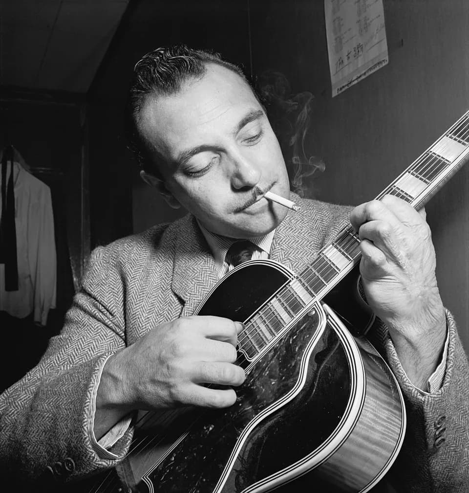 Django Reinhardt - Django Reinhardt at the Aquarium jazz club in New York, NY