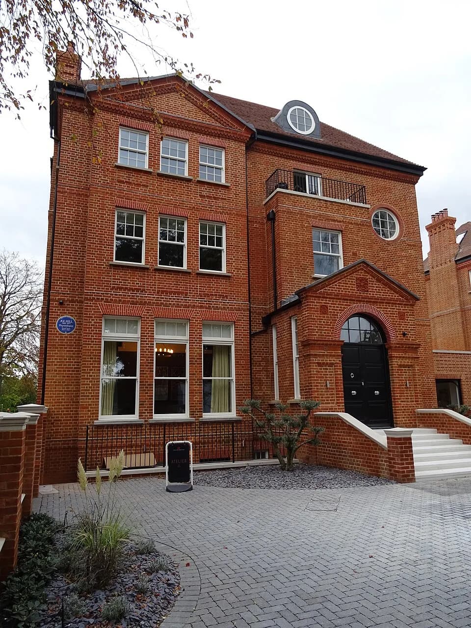 Archibald Hill - A. V. HILL 1886–1977 Physiologist lived here 1923 – 1967