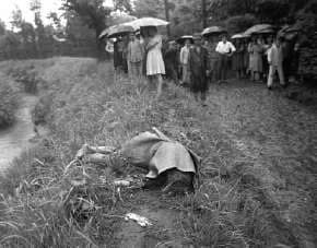 Osamu Dazai - Discovery of Dazai's drowned body in 1948