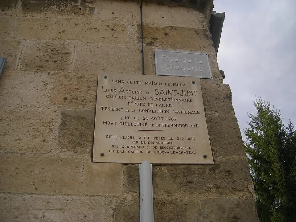 Louis Antoine de Saint-Just - Blérancourt - Maison Saint-Just