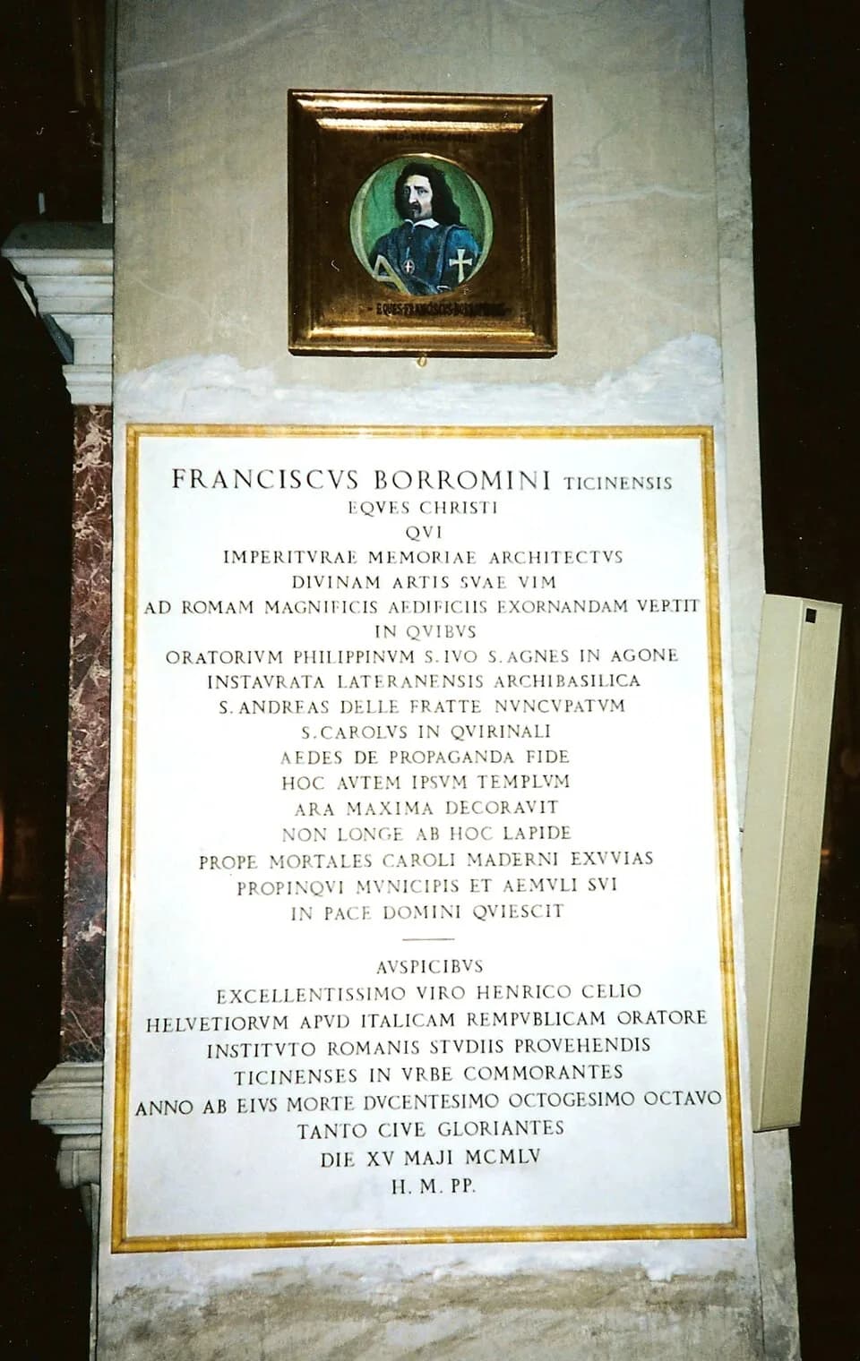 Francesco Borromini - Borromini Memorial.jpg