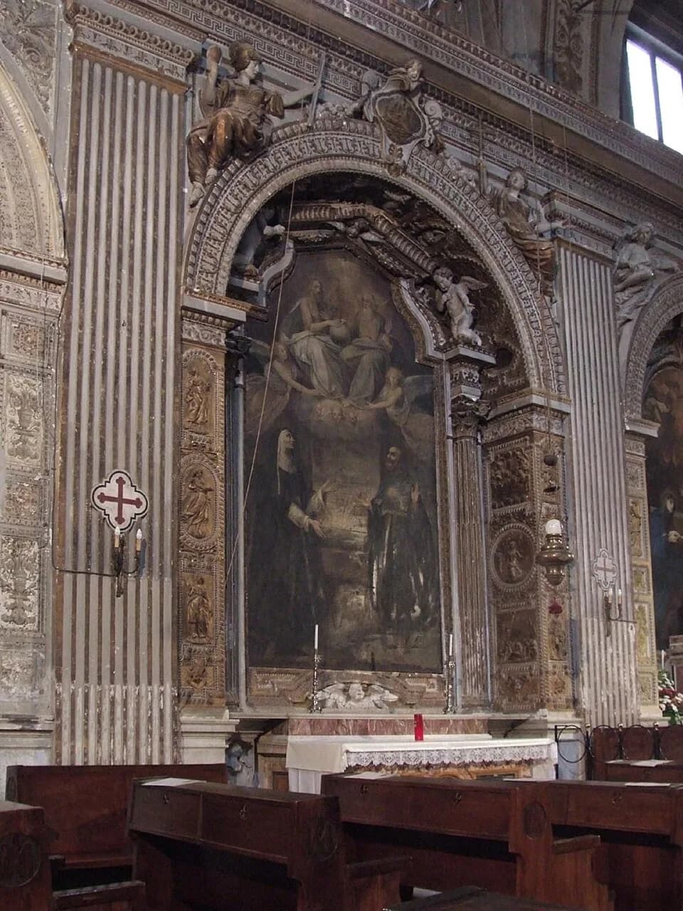 Francesco Borromini - Santa Lucia dei Selci, Roma, Capella Landi