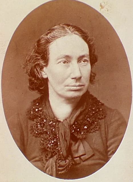 Louise Michel - Photographie, portrait de Louise Michel
