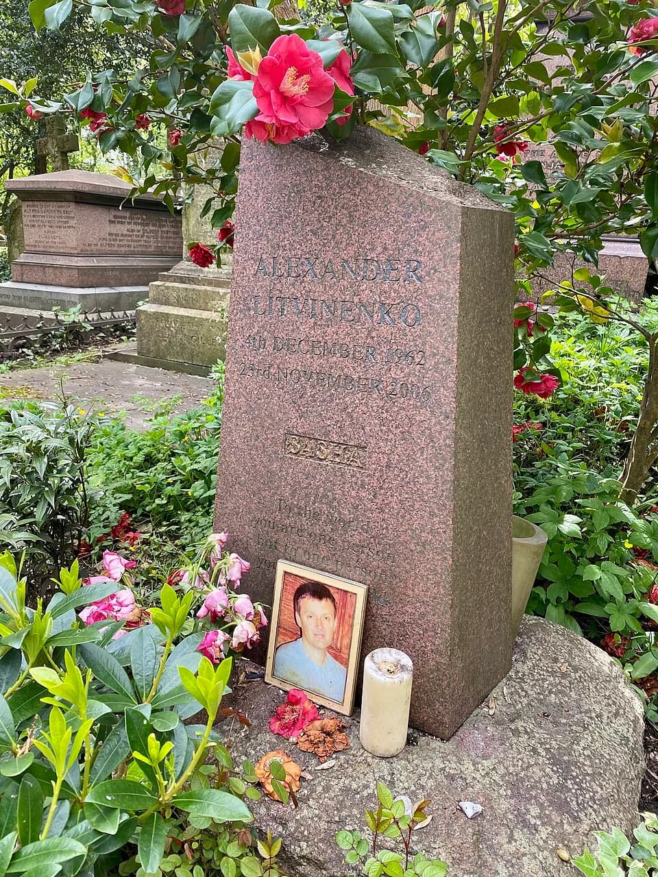 Alexander Litvinenko - Highgate Cemetery, April 2024