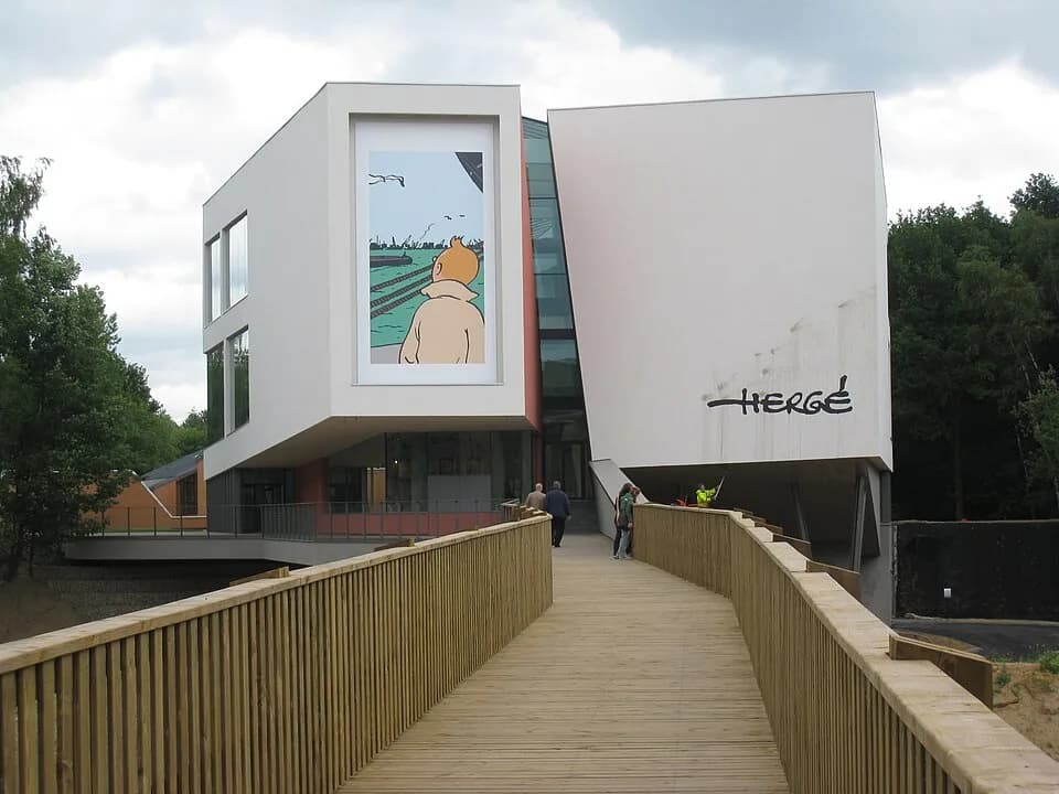 Hergé Hergé - Museum Hergé, Louvain-la-Neuve, Belgium
