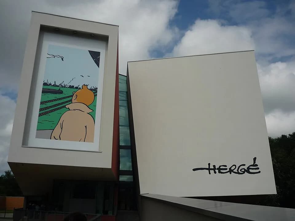 Hergé Hergé - The Herge museum in Louvain-la-Neuve