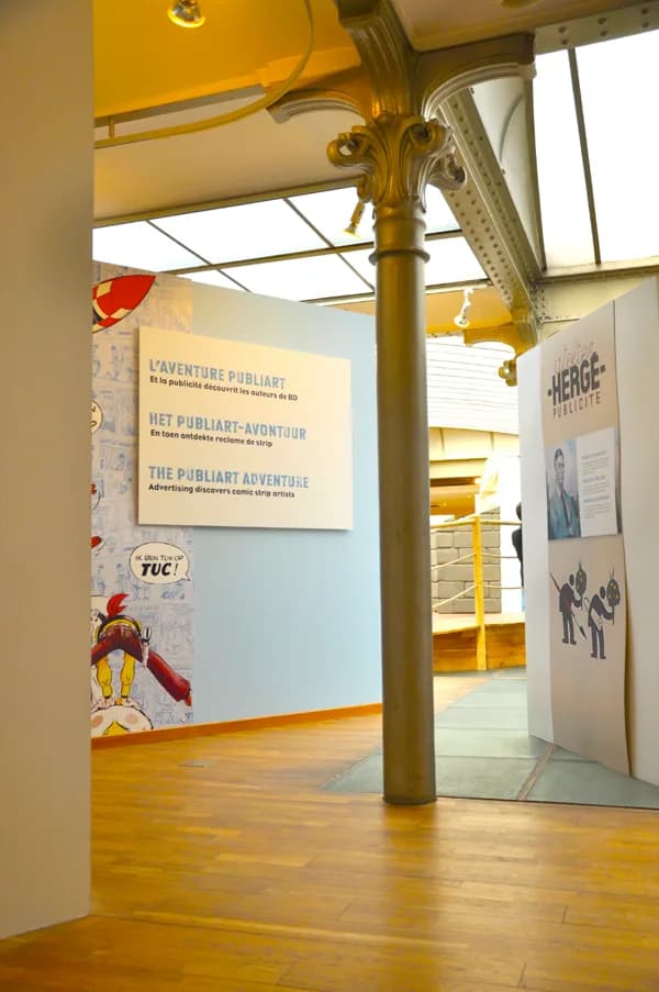 Hergé Hergé - Espace Publiart du Centre belge de la bande dessinée