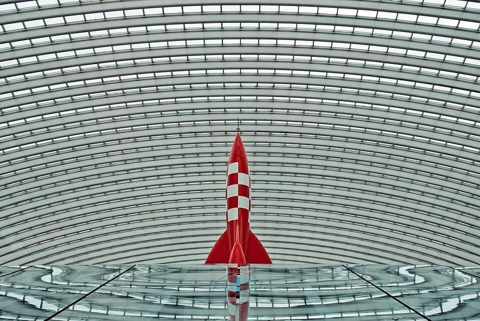 Hergé Hergé - Gare Liège-Guillemins - Liège - Belgique
