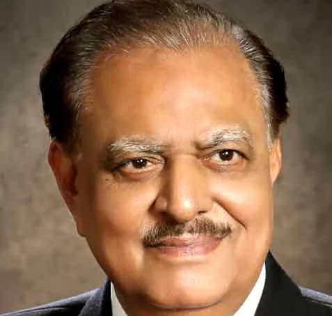Mamnoon Hussain - Portrait of President of Pakistan Mamnoon Hussain.
