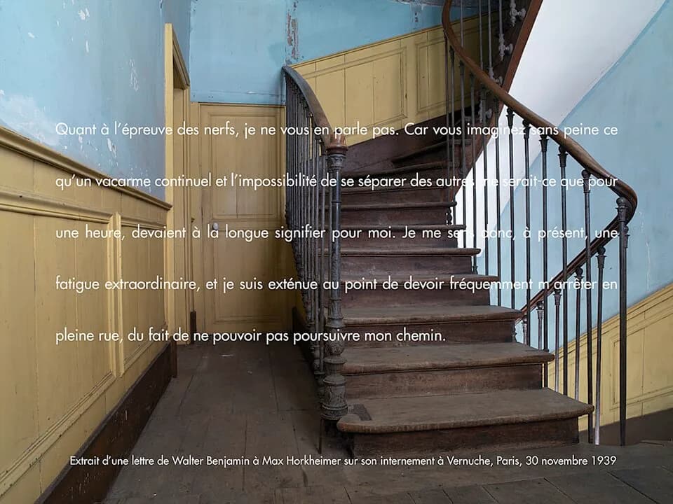 Max Horkheimer - Work on the exile of German philosopher Walter Benjamin (with Nathalie Raoux)