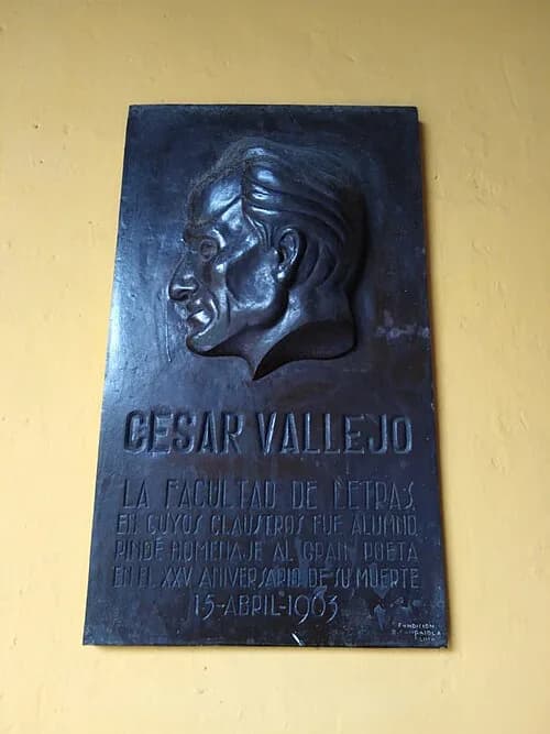 César Vallejo - UNMSM-CCSM Casona de la Universidad de San Marcos