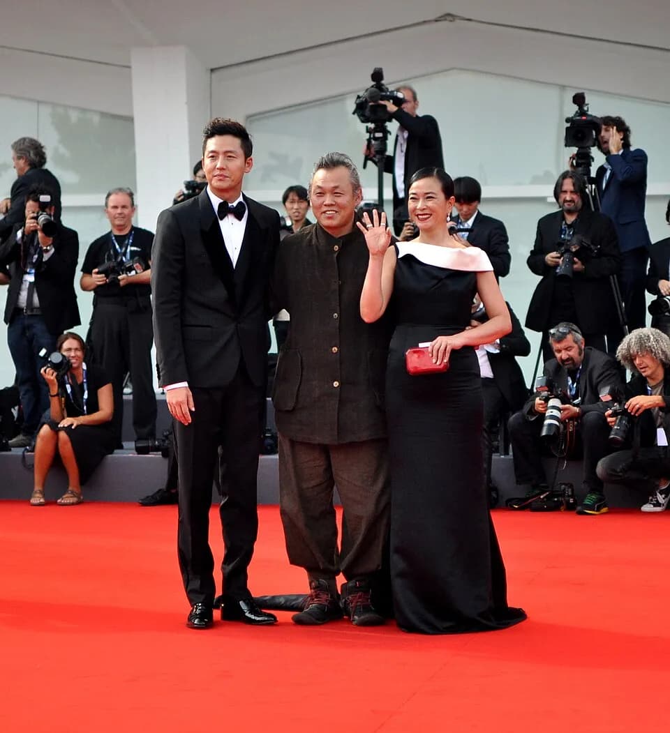 Kim Ki-duk - Lee Jung-jin, Kim Ki-duk and Jo Min-su - Venice Film Festival - Sep 2012