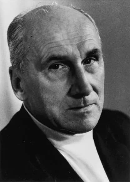 Vladimir Prelog - Porträt von Vladimir Prelog