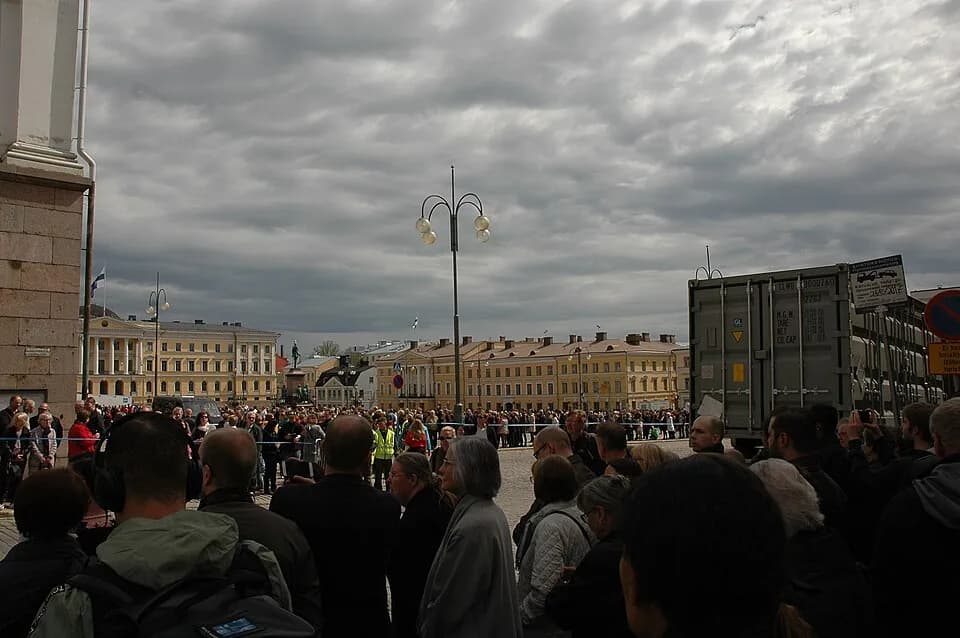 Mauno Koivisto - Helsinki: Mauno Koivisto funeral ceremony (2017-05-25)