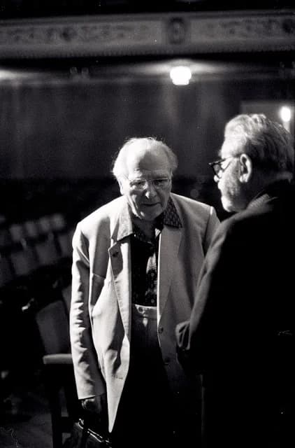 Olivier Messiaen - Alfred Schlee with Olivier Messiaen