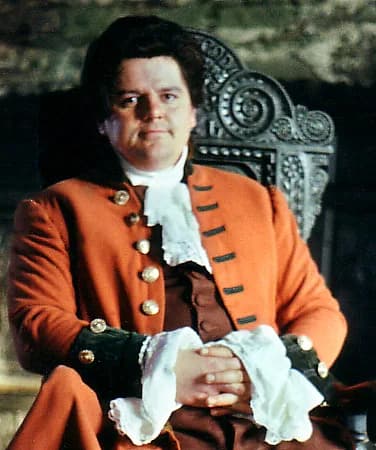 Robbie Coltrane - Robbie Coltrane at Doune Castle, Scotland