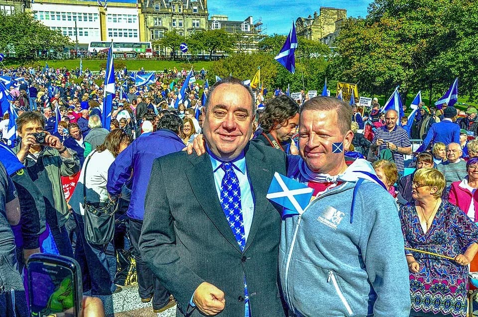 Alex Salmond - Princes Street Gardens