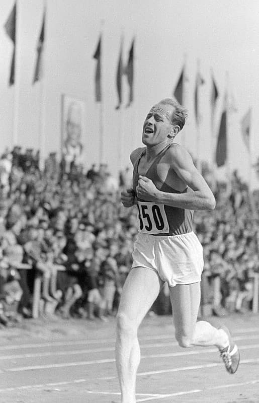 Emil Zátopek - Original image description from the Deutsche FotothekEmil Zátopek