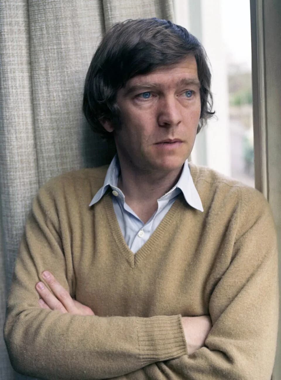 Albert Finney - Sir Thomas Courtenay taken at his home in London