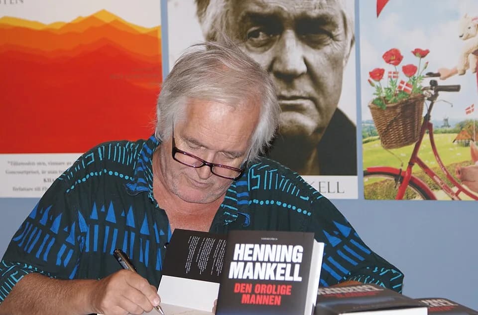 Henning Mankell - At the bookfair in Gothenburg 2009.