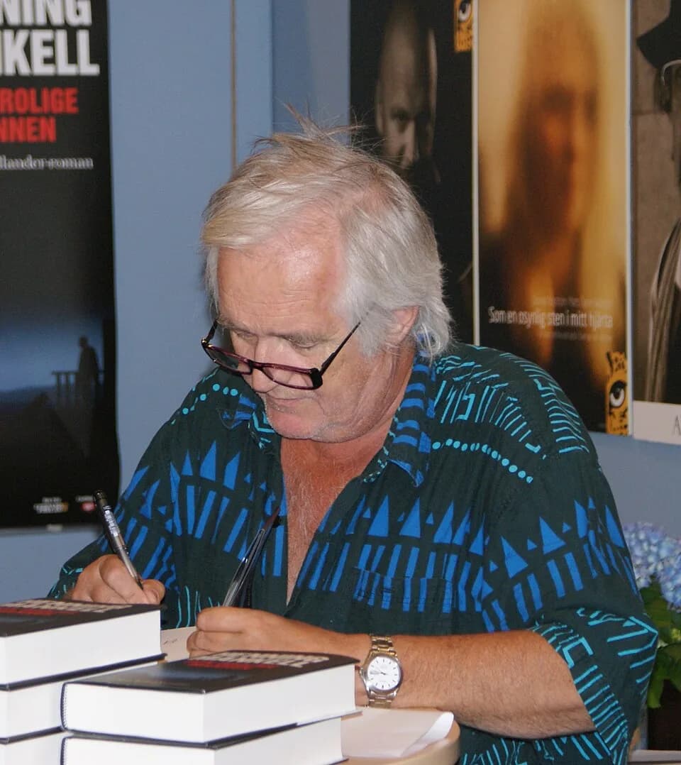 Henning Mankell - At the bookfair in Gothenburg 2009.