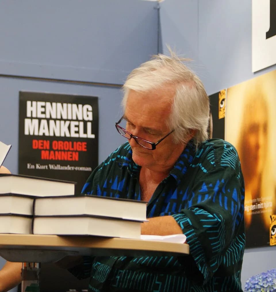 Henning Mankell - At the bookfair in Gothenburg 2009.