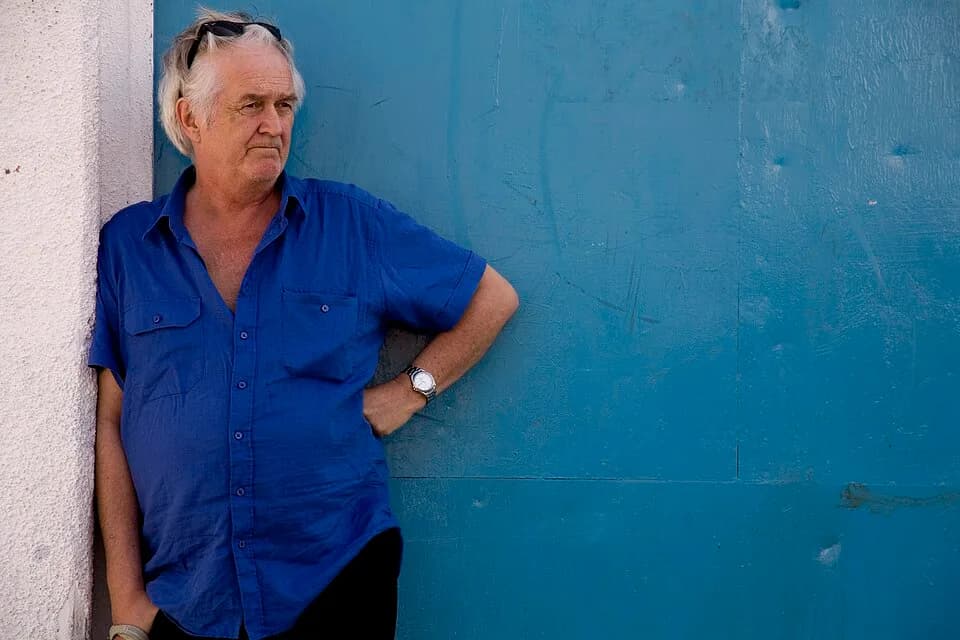 Henning Mankell - Henning Mankell in Bethlehem