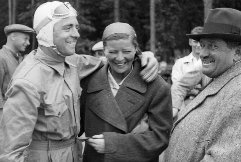 Ferdinand Porsche - For documentary purposes the German Federal Archive often retained the original image captions, which may be erroneous, biased, obsolete or politically extreme. Bernd Rosemeyer, El