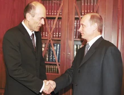 Janez Drnovšek - THE KREMLIN, MOSCOW. President Putin and Slovenian Prime Minister Janez Drnovsek.